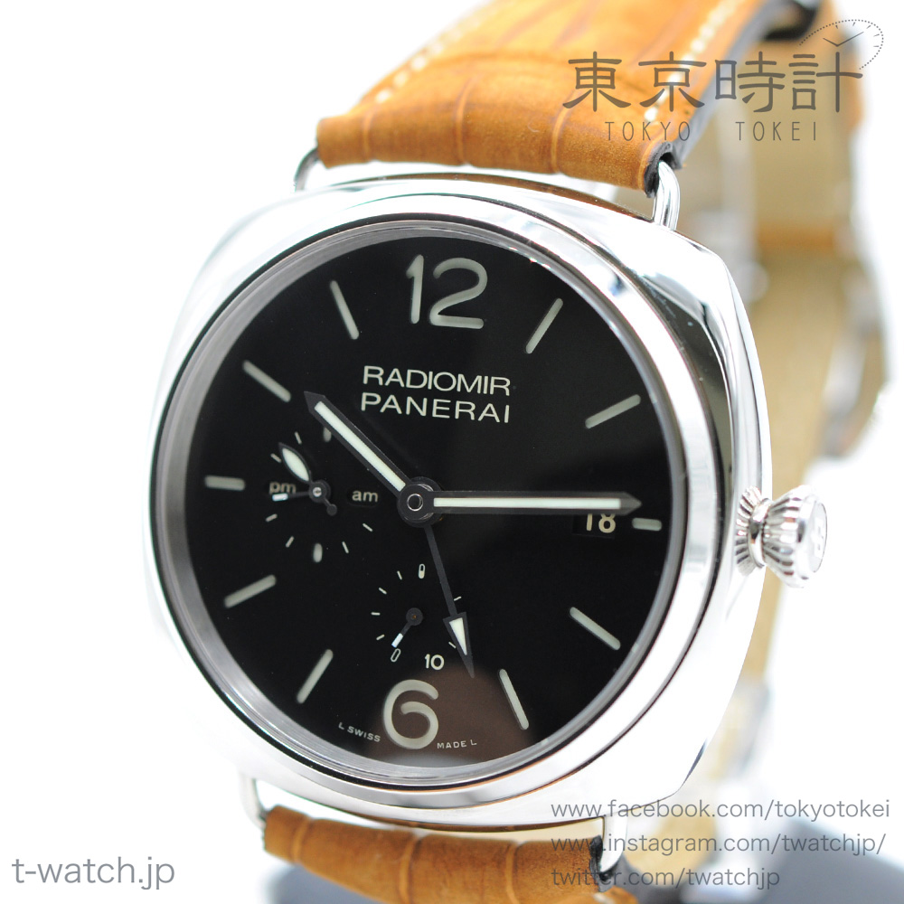 PAM00323 ラジオミール 10デイズ GMT 自動巻き