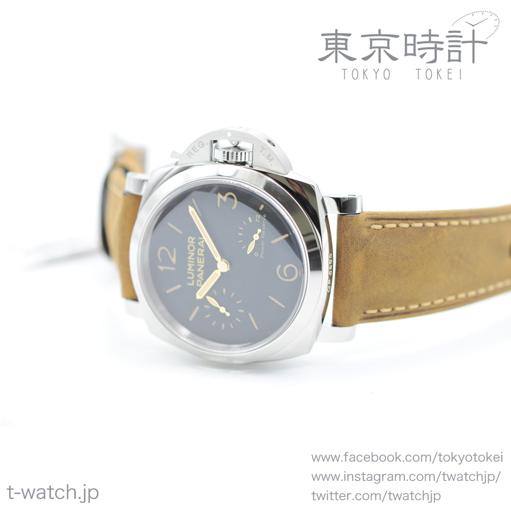 PAM00423 ルミノール1950 3デイズ SS パワーリザーブ 手巻き