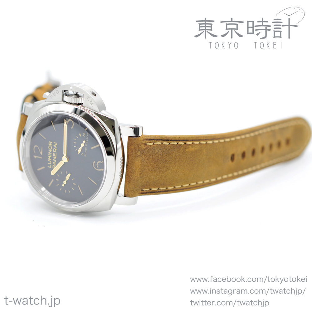 PAM00423 ルミノール1950 3デイズ SS パワーリザーブ 手巻き