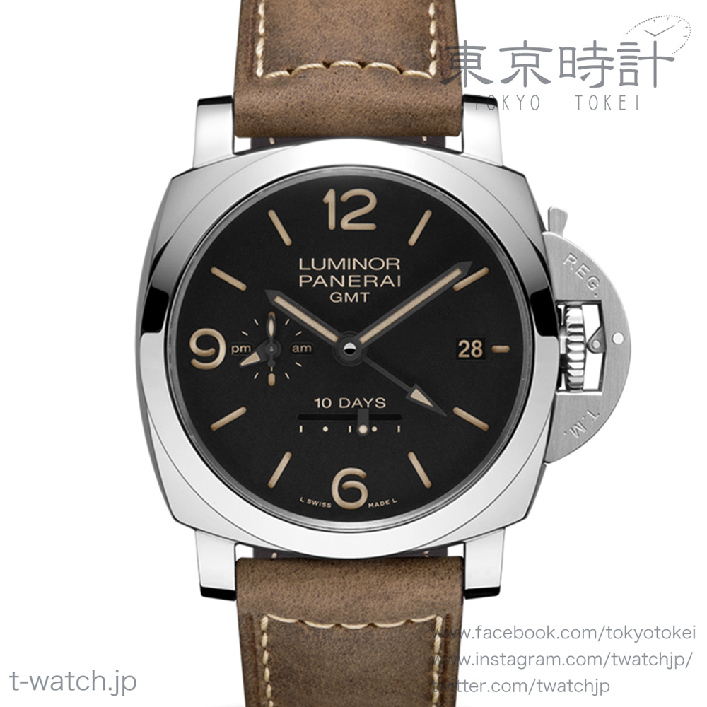 PAM00533 ルミノール1950 10デイズ GMT 自動巻き