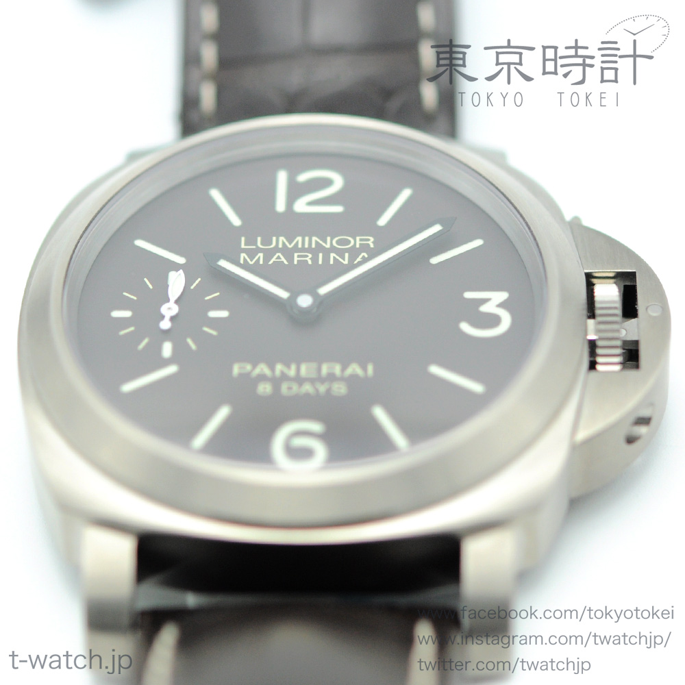 PAM00564 44mm ルミノールマリーナ 8デイズ