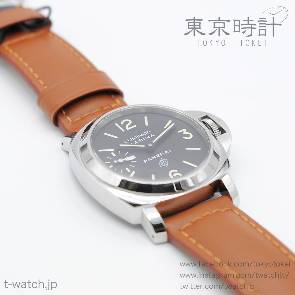 PAM01005 44mm ルミノール マリーナ LOGO